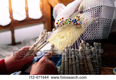 Lacemaking, Almagro. Ciudad Real province, Castilla-La Mancha, Spain View Large Photo Image Picture - Lacemaking, Almagro. Ciudad Real province, Castilla-La Mancha, Spain. Fotosearch