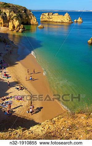 Lagos, Dona Ana Beach, Lagoa, Praia da Dona Ana, Algarve, Portugal, Europe View Large Photo Image Stock Photography - Lagos, Dona Ana Beach, Lagoa, Praia da Dona Ana, Algarve, Portugal, Europe. Fotosearch