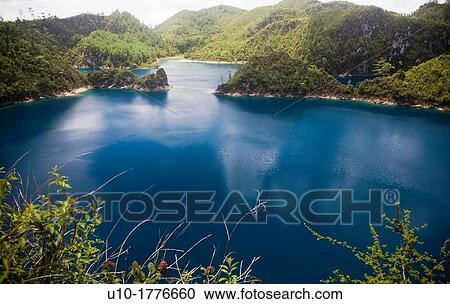 Lagunas de Montebello National Park, Chiapas, Mexico View Large Photo Image Stock Image - Lagunas de Montebello National Park, Chiapas, Mexico. Fotosearch