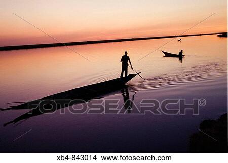 Lake Debo, Mali View Large Photo Image Picture - Lake Debo, Mali. Fotosearch