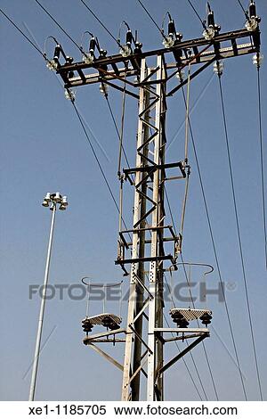 lamp, electrical tower View Large Photo Image Stock Photography - lamp, electrical tower. Fotosearch