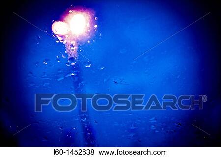 Lamp in the rain Spain View Large Photo Image Stock Photo - Lamp in the rain Spain. Fotosearch