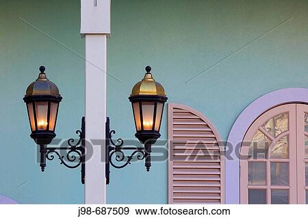 Lamp with window, Las Vegas, Nevada, USA, America View Large Photo Image Stock Photo - Lamp with window, Las Vegas, Nevada, USA, America. Fotosearch