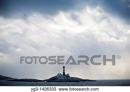 Landegode lighthouse with stormy sky, Vestfjord, Nordland, Norway View Large Photo Image Stock Image - Landegode lighthouse with stormy sky, Vestfjord, Nordland, Norway. Fotosearch