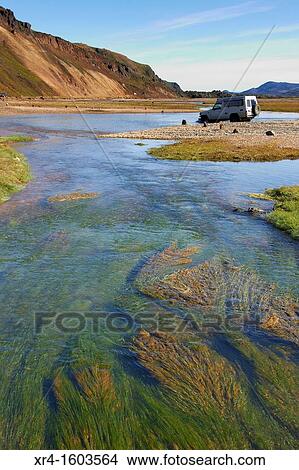 Picture - Landmannalaugar, Fjallabak Nature Reserve, Iceland. Fotosearch