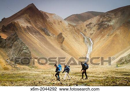 Landmannalaugar region. Highlands. Iceland, Europe. View Large Photo Image Stock Image - Landmannalaugar region. Highlands. Iceland, Europe.. Fotosearch