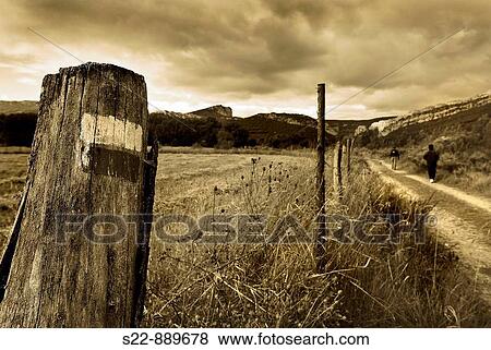 Landscape. Burgos province, Castilla-Leon, Spain View Large Photo Image Stock Photo - Landscape. Burgos province, Castilla-Leon, Spain. Fotosearch
