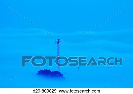 Landscape in fog. Southern Bohemia, Czech Republic View Large Photo Image Stock Photo - Landscape in fog. Southern Bohemia, Czech Republic. Fotosearch
