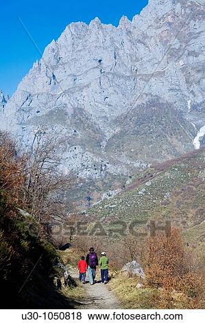 Landscape of the Valde? n and Cares Valley Picos De Europa National Park Le? n province Castilla y Le? n Spain View Large Photo Image Stock Photo - Landscape of the Valde? n and Cares Valley Picos De Europa National Park Le? n province Castilla y Le? n Spain. Fotosearch