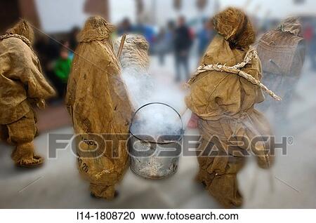 Lantz Carnival, Navarre, Spain View Large Photo Image Stock Image - Lantz Carnival, Navarre, Spain. Fotosearch
