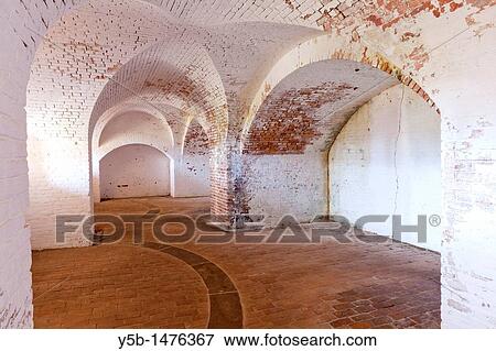 Large room for cannon emplacements inside Fort Barrancas in Pensacola, Florida View Large Photo Image Stock Photo - Large room for cannon emplacements inside Fort Barrancas in Pensacola, Florida. Fotosearch