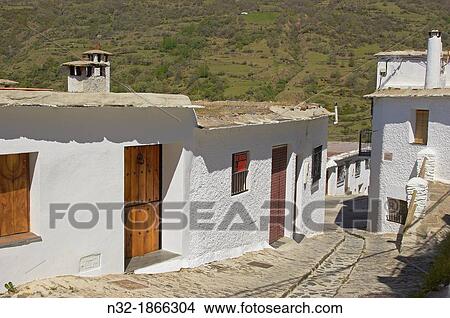 Picture - Las Alpujarras, Capileira, Sierra Nevada, Alpujarras Mountains area, Granada province, Andalusia, Spain. Fotosearch