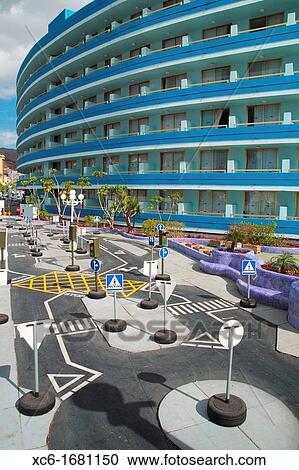Las Americas beach Tenerife. Mare Nostrum hotel and karting circuit for children View Large Photo Image Stock Image - Las Americas beach Tenerife. Mare Nostrum hotel and karting circuit for children. Fotosearch