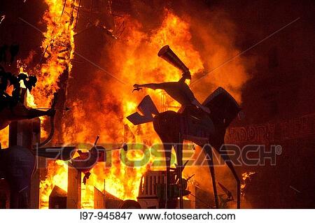 Las Hogueras festival Alicante Spain View Large Photo Image Stock Photo - Las Hogueras festival Alicante Spain. Fotosearch