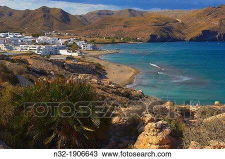 Las Negras, Cabo de Gata, Biosphere Reserve, Cabo de Gata-Nijar Natural Park, Almeria, Andalusia, Spain View Large Photo Image Stock Image - Las Negras, Cabo de Gata, Biosphere Reserve, Cabo de Gata-Nijar Natural Park, Almeria, Andalusia, Spain. Fotosearch