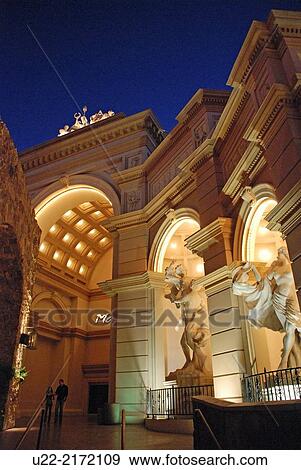 Stock Photo - Las Vegas, Nevada, U. S. A., Monte Carlo Casino. Fotosearch