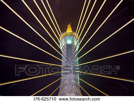 laser lights on the new Bangkok bridge looking like a sci_fi scene, Thailand View Large Photo Image Stock Image - laser lights on the new Bangkok bridge looking like a sci_fi scene, Thailand. Fotosearch