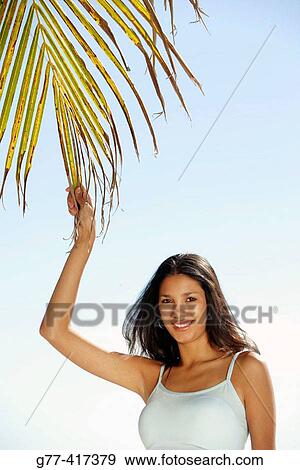 Latin woman on the beach. Key Byscaine. Miami. Florida. USA. View Large Photo Image Stock Photo - Latin woman on the beach. Key Byscaine. Miami. Florida. USA.. Fotosearch