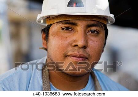 Latino construction worker View Large Photo Image Stock Photo - Latino construction worker. Fotosearch