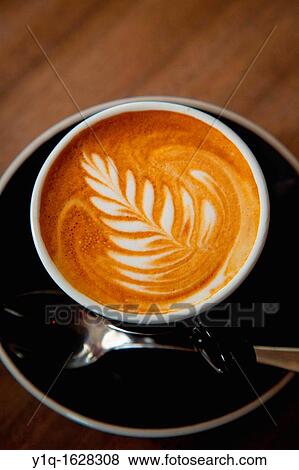 Latte, Havana Coffee Works, Wellington, North Island, New Zealand View Large Photo Image Stock Photo - Latte, Havana Coffee Works, Wellington, North Island, New Zealand. Fotosearch