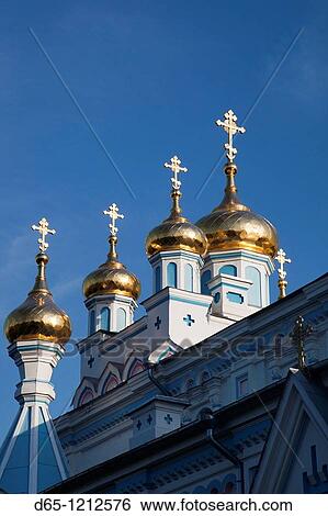 Latvia, Riga, Southeastern Latvia, Latgale Region, Daugava River Valley, Daugavpils, Russian Orthodox Church View Large Photo Image Stock Photograph - Latvia, Riga, Southeastern Latvia, Latgale Region, Daugava River Valley, Daugavpils, Russian Orthodox Church. Fotosearch