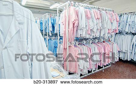 Laundry of hospital View Large Photo Image Stock Photo - Laundry of hospital. Fotosearch
