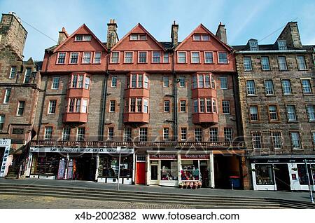 Lawnmarket street Royal Mile old town Edinburgh Scotland Britain UK Europe. View Large Photo Image Stock Image - Lawnmarket street Royal Mile old town Edinburgh Scotland Britain UK Europe.. Fotosearch