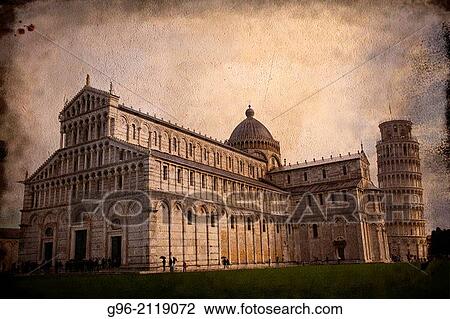 Leaning Tower Of Pisa, Piazza Dei Miracoli, Pisa, Tuscany, Italy. View Large Photo Image Stock Image - Leaning Tower Of Pisa, Piazza Dei Miracoli, Pisa, Tuscany, Italy.. Fotosearch