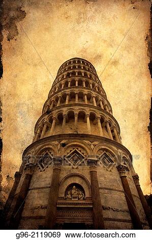 Leaning Tower Of Pisa, Piazza Dei Miracoli, Pisa, Tuscany, Italy. View Large Photo Image Stock Photo - Leaning Tower Of Pisa, Piazza Dei Miracoli, Pisa, Tuscany, Italy.. Fotosearch