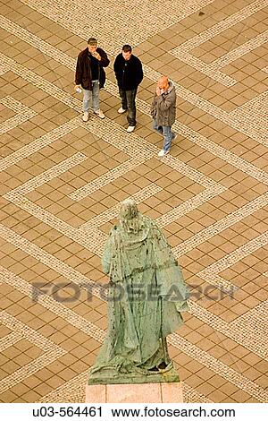 Leif Eriksson Monument seen from the cathedral. Reykjavik. Iceland View Large Photo Image Stock Image - Leif Eriksson Monument seen from the cathedral. Reykjavik. Iceland. Fotosearch