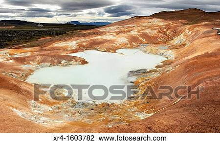 Leirnhnjukur, Krafla Volcanic Zone, Myvatn lake, Iceland View Large Photo Image Stock Image - Leirnhnjukur, Krafla Volcanic Zone, Myvatn lake, Iceland. Fotosearch