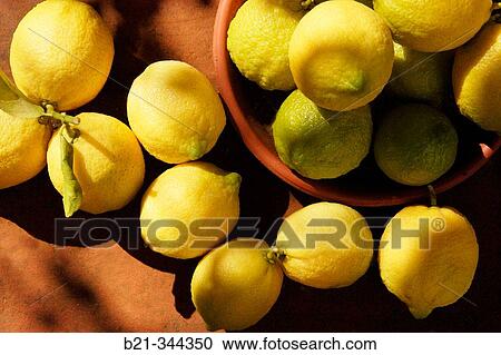 Stock Image - Lemons. Fotosearch