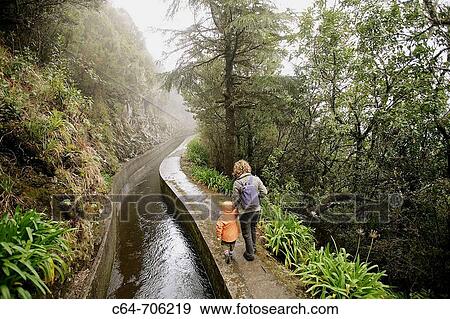 ? Levada? walk. Madeira. Portugal View Large Photo Image Stock Photo - ? Levada? walk. Madeira. Portugal. Fotosearch