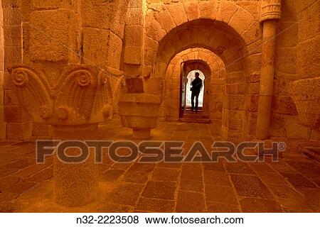 Leyre, Navarra, San Salvador de Leyre monastery, Crypt, Navarre, Way of St James, Spain. View Large Photo Image Stock Photo - Leyre, Navarra, San Salvador de Leyre monastery, Crypt, Navarre, Way of St James, Spain.. Fotosearch