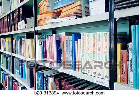 Library of hospital View Large Photo Image Picture - Library of hospital. Fotosearch