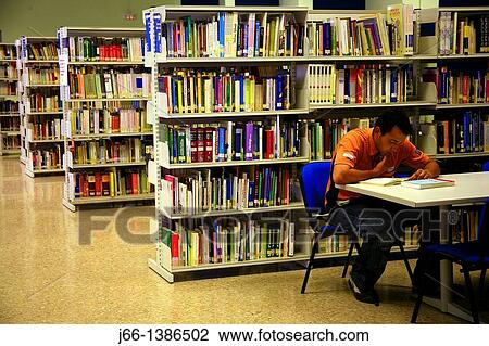 Library View Large Photo Image Stock Image - Library. Fotosearch