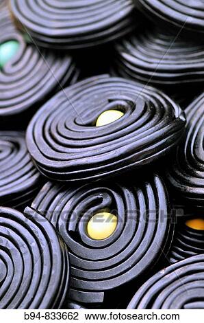 Licorice. Chocolate and Cacao Show, Barcelona, Catalonia, Spain View Large Photo Image Stock Image - Licorice. Chocolate and Cacao Show, Barcelona, Catalonia, Spain. Fotosearch