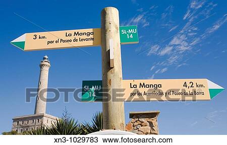 Lighthouse. Cabo de Palos. La Manga. Mar Meno. Cartagena. Murcia. Spain. View Large Photo Image Stock Image - Lighthouse. Cabo de Palos. La Manga. Mar Meno. Cartagena. Murcia. Spain.. Fotosearch