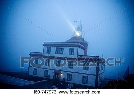 Lighthouse, Cape Finisterre. La Corua province, Galicia, Spain View Large Photo Image Stock Image - Lighthouse, Cape Finisterre. La Corua province, Galicia, Spain. Fotosearch
