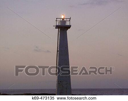 Lighthouse. Hawaii. USA. View Large Photo Image Stock Photography - Lighthouse. Hawaii. USA.. Fotosearch