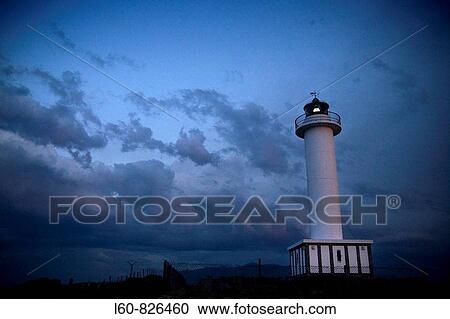 Lighthouse Lastres, Asturias View Large Photo Image Stock Image - Lighthouse Lastres, Asturias. Fotosearch
