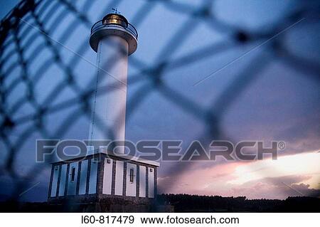 Lighthouse Lastres, Asturias View Large Photo Image Stock Photo - Lighthouse Lastres, Asturias. Fotosearch
