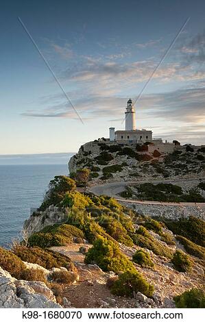 Lighthouse of Formentor Formentor Peninsula Pollen? a Sierra de Tramuntana Mallorca Spain Balearic Islands View Large Photo Image Stock Image - Lighthouse of Formentor Formentor Peninsula Pollen? a Sierra de Tramuntana Mallorca Spain Balearic Islands. Fotosearch