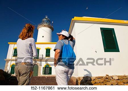 Lighthouse of Illa Grossa, Columbretes Islands, Castellon province, Comunidad Valenciana, Spain View Large Photo Image Stock Image - Lighthouse of Illa Grossa, Columbretes Islands, Castellon province, Comunidad Valenciana, Spain. Fotosearch