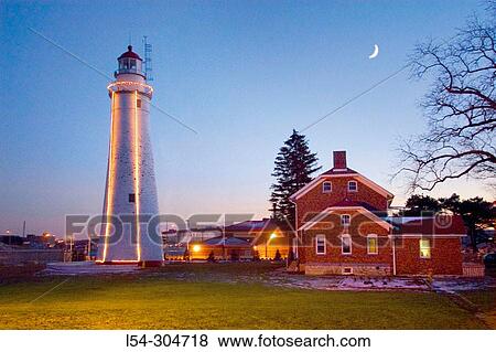 Lighthouse. Port Huron. Michigan. USA View Large Photo Image Stock Photo - Lighthouse. Port Huron. Michigan. USA. Fotosearch