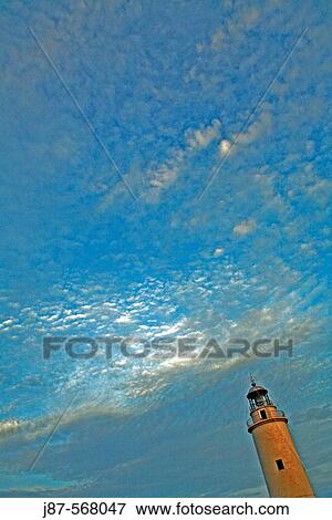 Stock Photo - Lighthouse. Trafalgar, Caos de Meca. CBdiz province. Spain. Fotosearch