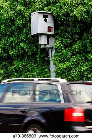 Stock Image - Lightning box speed measurement. Fotosearch