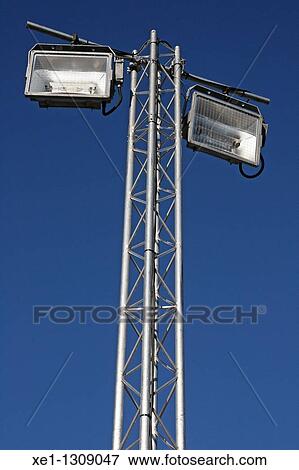 Stock Photo - Lights, Port Vell, Barcelona, Catalonia, Spain.. Fotosearch