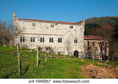 Stock Photo - Lili Palace, Zestoa, Gipuzkoa, Basque Country, Spain. Fotosearch