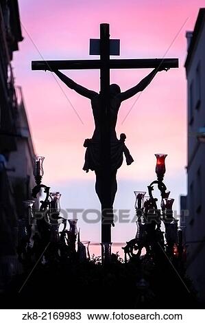 Linares, Jaen province, SPAIN - March 16, 2014: Figure of Jesus on the cross carved in wood by the sculptor Alvarez Duarte, Holy Christ of the Estudiantes, Linares, Jaen province, Spain. View Large Photo Image Stock Image - Linares, Jaen province, SPAIN - March 16, 2014: Figure of Jesus on the cross carved in wood by the sculptor Alvarez Duarte, Holy Christ of the Estudiantes, Linares, Jaen province, Spain.. Fotosearch